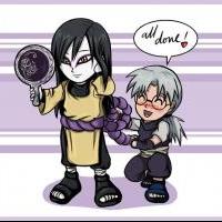 Kabuto and Orochimaru It is all done, master